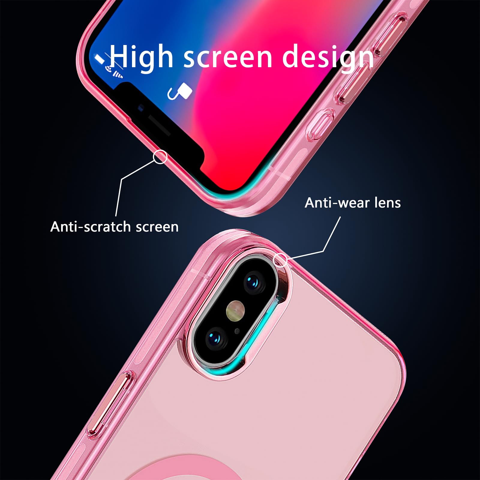 Amazon.com: S. Tedazo Magnetic Case for iPhone Xs Max (6.5 inch